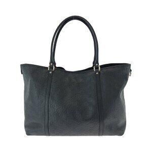 Gucci leather shoulder ssima black bag tote